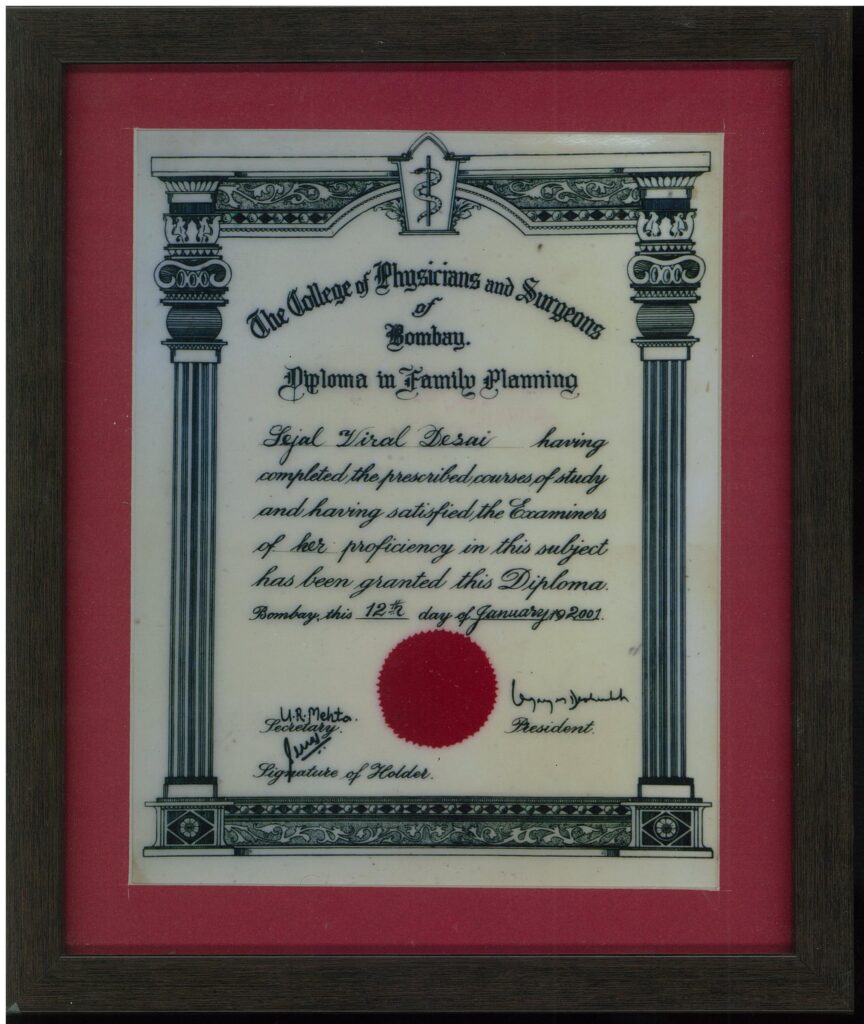 D F P CERTIFICATE